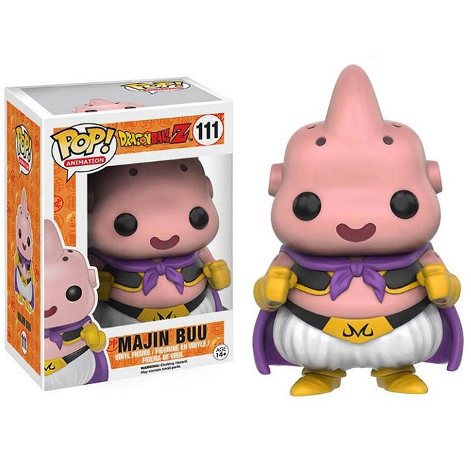 Funko Pop ! Animation Dragon Ball Z - (111) Majin Bu Figure 9Cm Demon Boo Vinyl