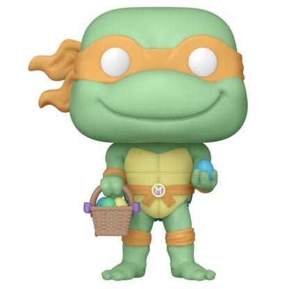 Funko Pop ! Television - Turtles (1668) Michelangelo (Easter) Figure 9Cm Pasqua