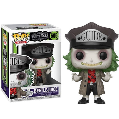 Funko Pop ! Movies Beetlejuice - (605) Beetlejuice W / Hat Figure Vinyl Horror