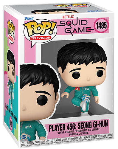 Funko Pop ! Television Squid Game 2 - (1485) Player 456 Seong Gi-Hun Figure 9Cm