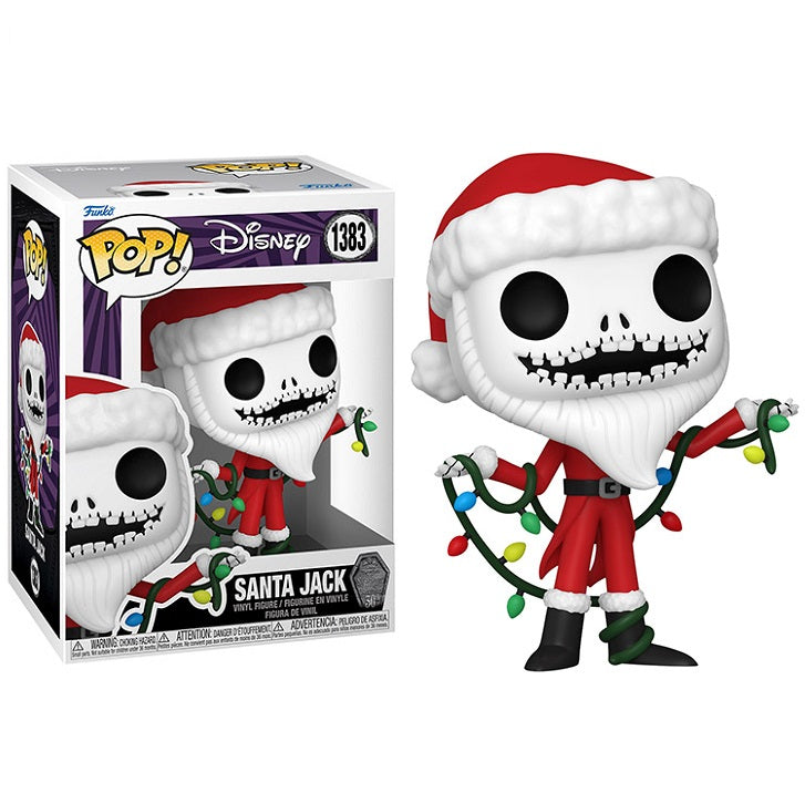 Funko Pop ! Nightmare Before Christmas 30Th Ann. (1382) Santa Jack Babbo Natale