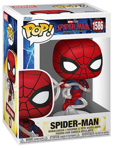 Funko Pop! Marvel Spiderman Brand New Day - (1586) Spider-Man Figure Vinyl 9cm