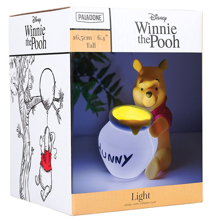 Paladone Lampada Disney Winnie The Pooh Con Vaso Luce Notturna Portatile