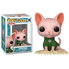 Funko Pop ! Pets - (18) Sphinx Cat Figure Gatto Nudo Vinyl 9cm