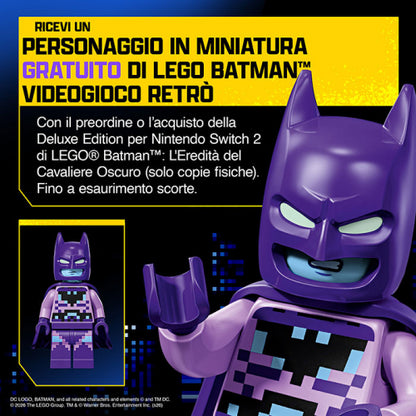 LEGO Batman: L'eredità del Cavaliere Oscuro Deluxe Edition NSW2 Gioco ITA - Nintendo Switch 2