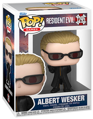 Funko Pop! Games: Resident Evil - (1295) Albert Wesker Vinyl Figure 9cm