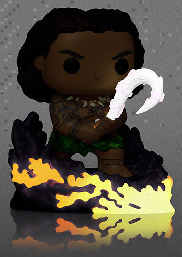 Funko Pop! Disney Oceania - (1764) Maui (Glow) Figure Vinyl Moana 10cm