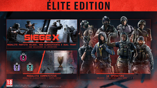 Tom Clancy's Rainbow Six Siege X Elite Edition Xbox Serie X / One Italiano