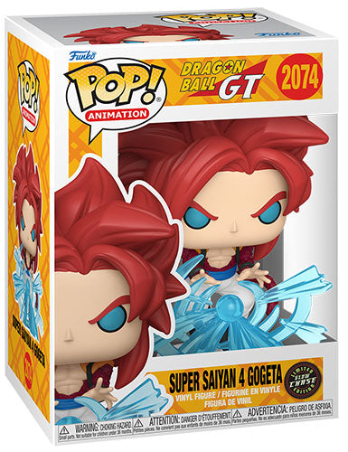 Funko Pop ! Animation Dragon Ball Gt - (2074) Super Saiyan 4 Gogeta (Chase)
