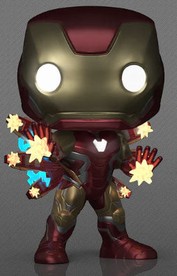 Funko Pop ! Marvel The Infinity Saga - (1555) Iron Man 2 w/Beams GLOW 9cm