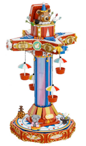 Pantasy 86003 Retro Collection Giostra Paracadute del Circo Set Costruzioni 1680pcs