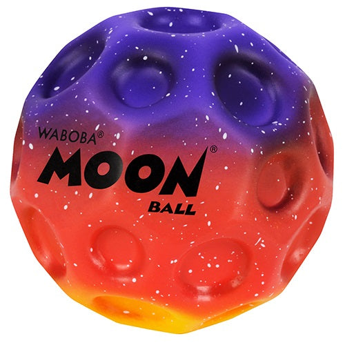 Waboba Pallina Original Rainbow Moon Ball (Arcobaleno) Palla IPER RIMBALZANTE che rimbalza, originale per saltare, Giocattolo ad alte prestazioni per un'estate di divertimento senza fine RAINBOW