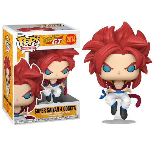 Funko Pop ! Animation Dragon Ball Gt - (2074) Super Saiyan 4 Gogeta 9cm