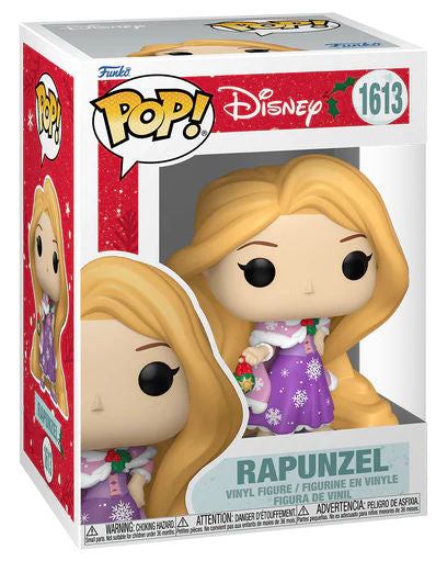 Funko Pop ! Disney Princess - (1613) Holiday Rapunzel Figure Vinyl 9cm