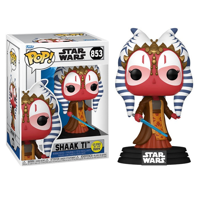 Funko Pop! Star Wars Animation - (853) Shaak Ti Glow Figure 9cm - Clone Wars Vinyl