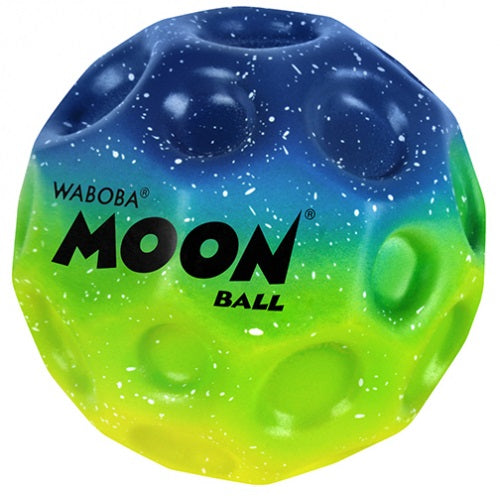 Waboba Pallina Original Rainbow Moon Ball (Arcobaleno) Palla IPER RIMBALZANTE che rimbalza, originale per saltare, Giocattolo ad alte prestazioni per un'estate di divertimento senza fine RAINBOW