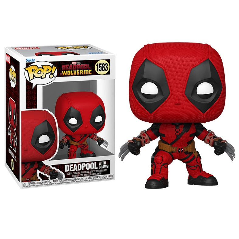 Funko Pop ! Marvel Deadpool & Wolverine - (1583) Deadpool W/ Claws (PREORDER) 9CM