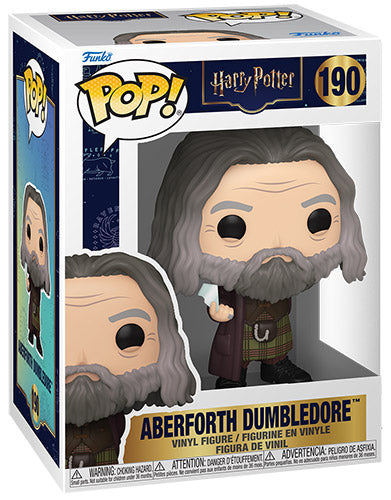 Funko Pop ! Harry Potter - (190) Aberforth Dumbledore w/Mirror Figure 9cm