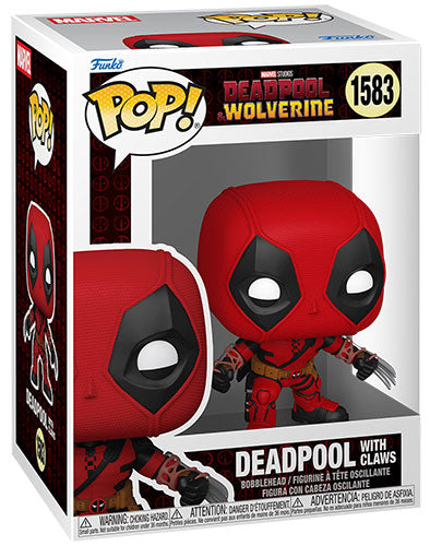 Funko Pop ! Marvel Deadpool & Wolverine - (1583) Deadpool W/ Claws (PREORDER) 9CM