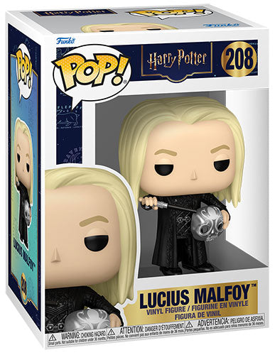 Funko Pop ! Harry Potter - (208) Lucius Malfoy Death Mask Figure Vinyl 9cm (Preorder)