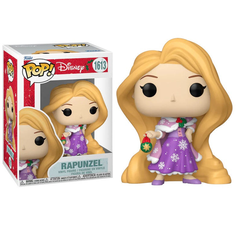 Funko Pop ! Disney Princess - (1613) Holiday Rapunzel Figure Vinyl 9cm