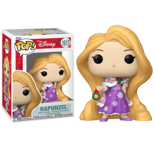 Funko Pop ! Disney Princess - (1613) Holiday Rapunzel Figure Vinyl 9cm
