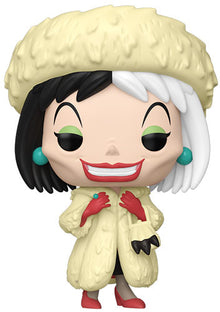 Funko Pop ! Disney La Carica dei 101 - (1663) Crudelia De Mon Figure Cruella 9cm