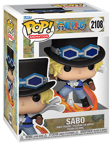 Funko Pop ! Animation One Piece - (2108) Sabo Attacking w/Pipe Figure 9cm