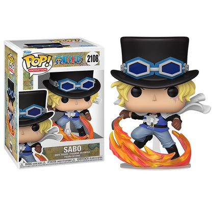 Funko Pop ! Animation One Piece - (2108) Sabo Attacking w/Pipe Figure 9cm