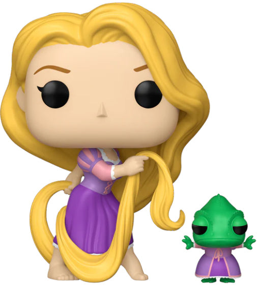 Funko Pop ! Disney - Rapunzel L'Intreccio della Torre (1640) Rapunzel w/Pascal 9cm (Preordine)