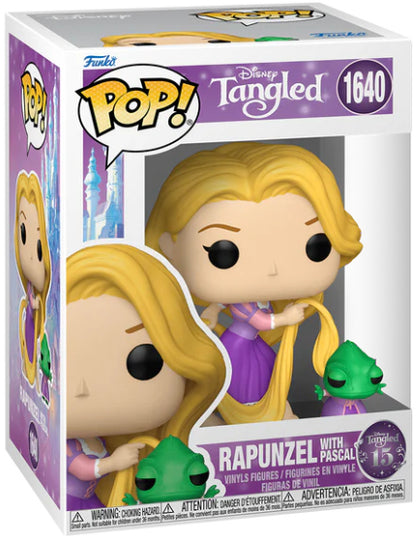 Funko Pop ! Disney - Rapunzel L'Intreccio della Torre (1640) Rapunzel w/Pascal 9cm (Preordine)
