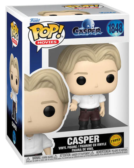 Funko Pop ! Movies Casper 30Th - (1848) Casper (Ghost) Chase Figure 9cm