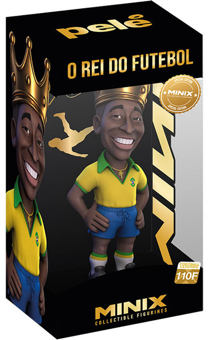 Minix - Pele' O Rei (Brasile) Football Legends (110F) Figure Statuetta 12cm