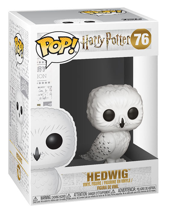 Funko Pop ! Harry Potter - (76) Hedwig Vinyl Figure Edvige 9Cm Statua Nuova