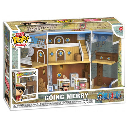 Funko Bitty Pop ! Bitty Box - One Piece Going Merry Figure Luffy And Chopper Playset