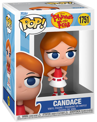 Funko Pop! Disney: Phineas and Ferb (1751) Candace - Vinyl Figure 9cm