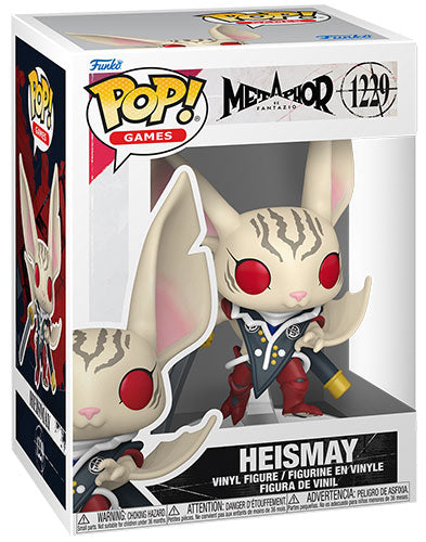 Funko Pop ! Games - Metaphor ReFantazio (1229) Heismay Figure 9cm