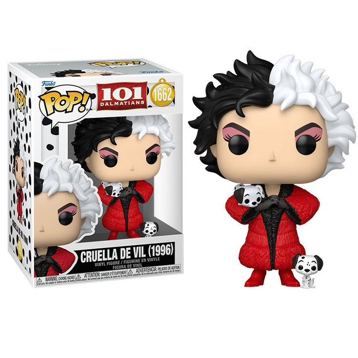 Funko Pop ! Disney La Carica dei 101 - (1662) Crudelia De Mon (1996) Cruella