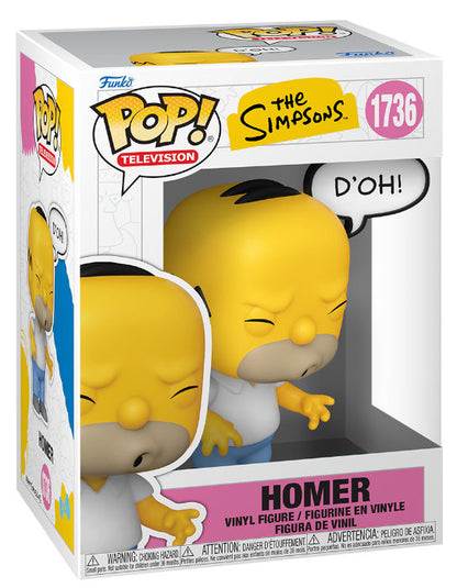 Funko Pop ! Tv The Simpsons - (1736) Homer (D'OH!) Figure Vinyl 9cm