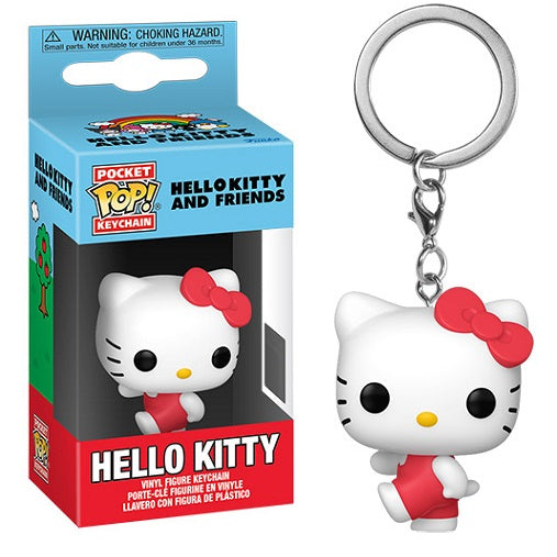 Funko Pop! Pocket Keychain Hello Kitty and Friends - Hello Kitty Vinyl Figure 4cm