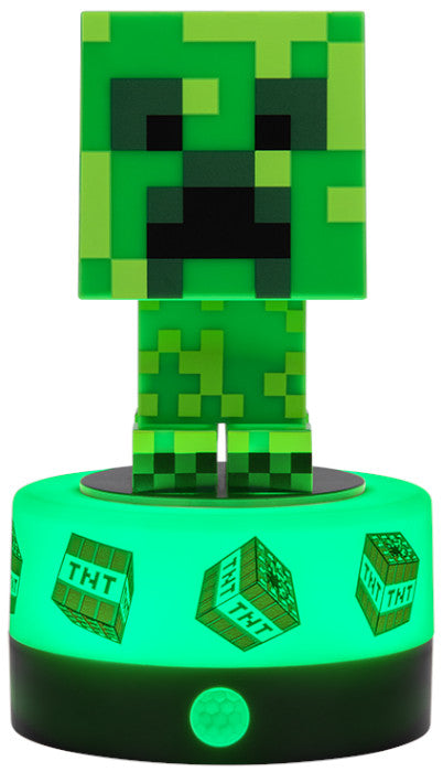 Paladone Minecraft Creeper Luce notturna Con Sensore di Movimento Lampada a Led