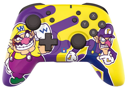 Hori Wireless Super Mario (Wario e Waluigi) Nintendo Switch Horipad Controller