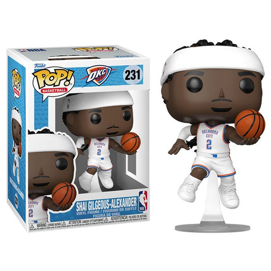 Funko Pop ! Basket Nba Oklahoma City Thunder - (231) Shai Gilgeous Alexander Home