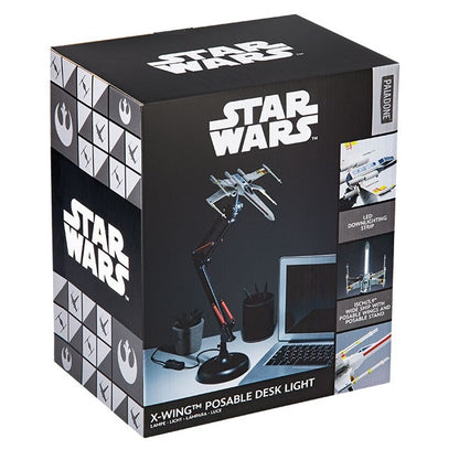 Paladone Lampada Star Wars X-Wing Posable Desk Light Scrivania Led Desk