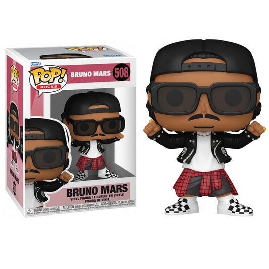 Funko Pop ! Rocks: Bruno Mars - (508) Bruno Mars (APT) Figure Vinyl 9cm