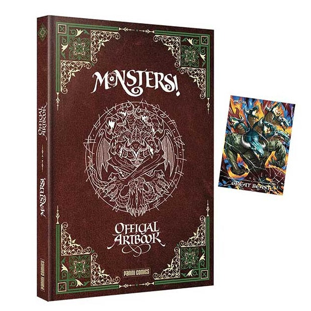 Dario Moccia Monsters! Official Artbook + Card Promo Da Collezione TCG ITA