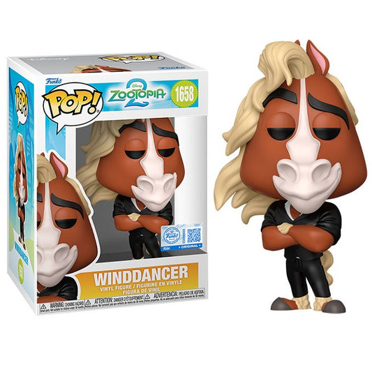 Funko Pop! Disney Zootropolis 2 - (1658) Winddancer Figure Cavallo 9cm