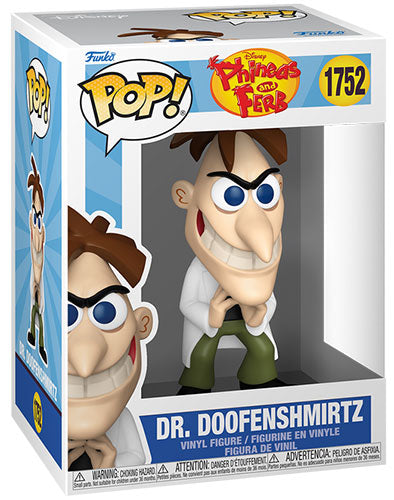 Funko Pop! Disney: Phineas and Ferb (1752) Dr. Doofenshmirtz - Vinyl Figure 9cm