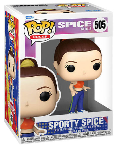 Funko Pop ! Rocks - Spice Girls (505) Sporty Spice  (Wannabe) Figure Melanie C - (Mel C)
