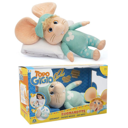 Giochi Preziosi Topo Gigio Buonanotte Parlante Peluche Pupazzo Plush 44Cm